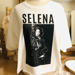 Selena Quintanilla Crop Top (NWOT)